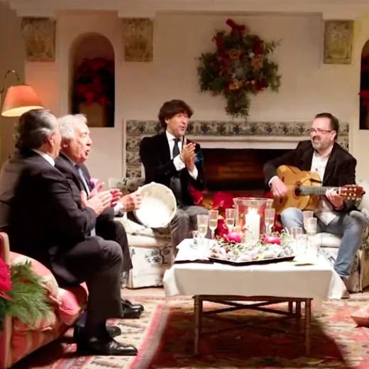 Los del Río participate in the RTVA Christmas Eve special